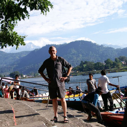 Visite de la ville de Pokhara